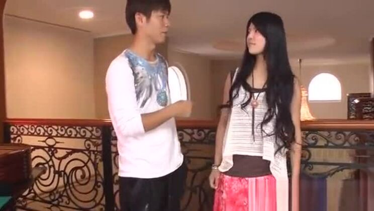 Sexe excitant avec une bombe asiatique