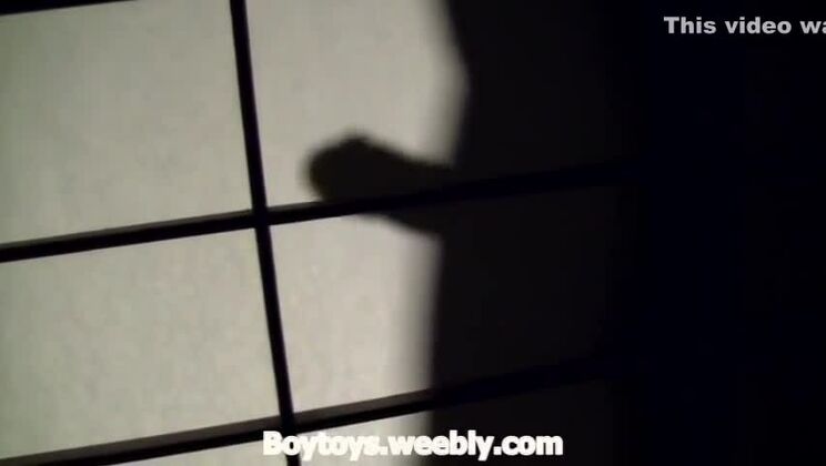 fellation à travers un écran coulissant