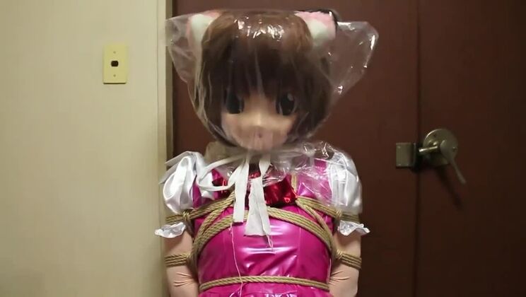 cocoasoft bondage japonais jeu de respiration kigurumi bondage wsm_mikeneko_chair